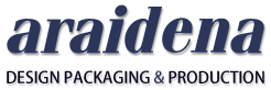 Logo Araidena - design packaging et production